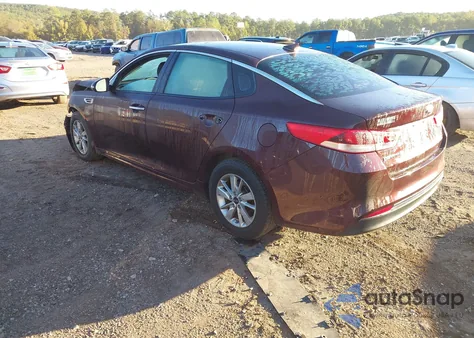 2017 Kia Optima Lx из США, поврежденный, VIN 5XXGT4L34HG130585